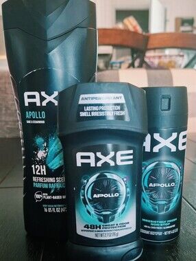 AXE Apollo Men’s Grooming Cleanser - Black & Teal